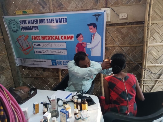 savewaterandsafewater, medical camp, foundation